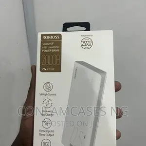 Romoss Sense 6f 20000mah 22.5w Fast Charging Power Bank