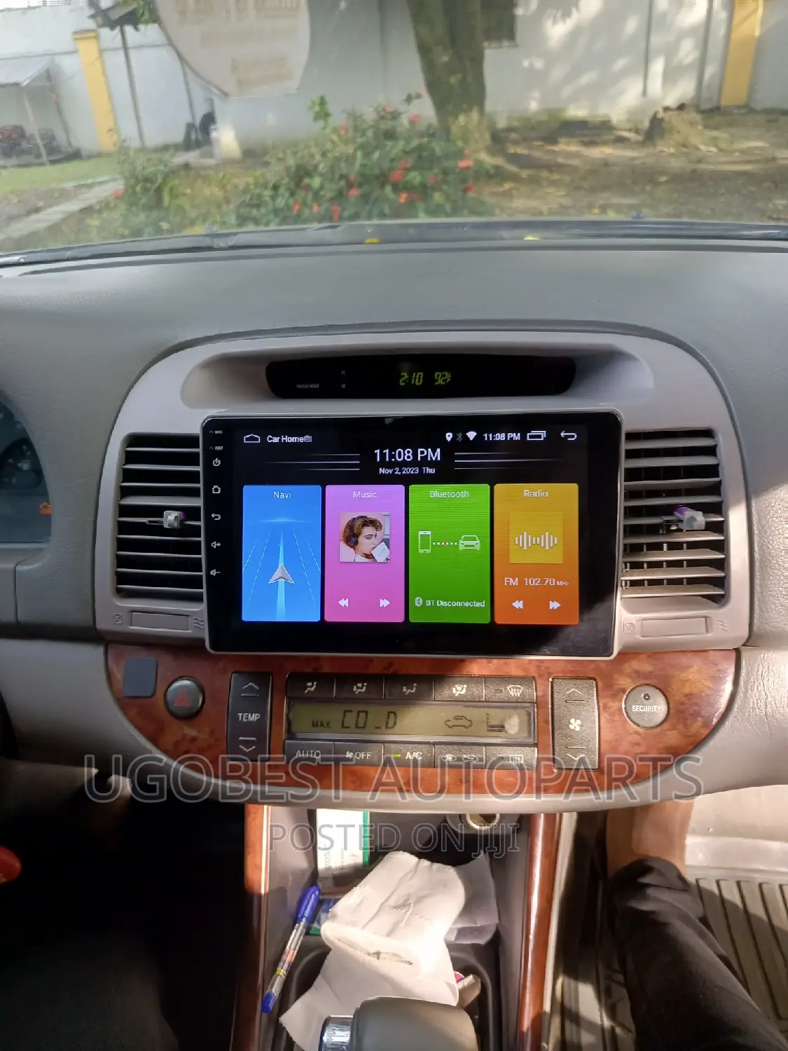 Toyota Camry 04 Android Screen With GPS Navigation System