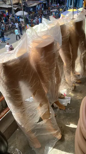 Plastic Male Waist Half Body Mannequin
