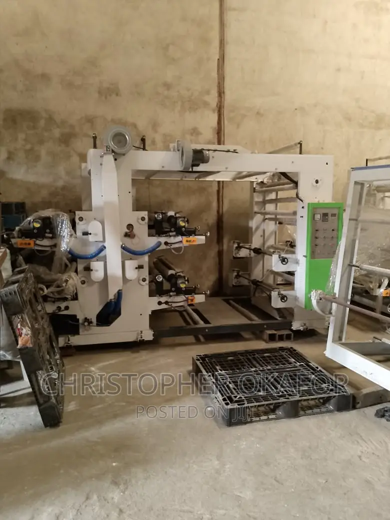 4 Colour Flexo Nylon Printing Machine