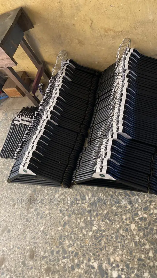 Black Hangers for Shirts. Tops. Etc