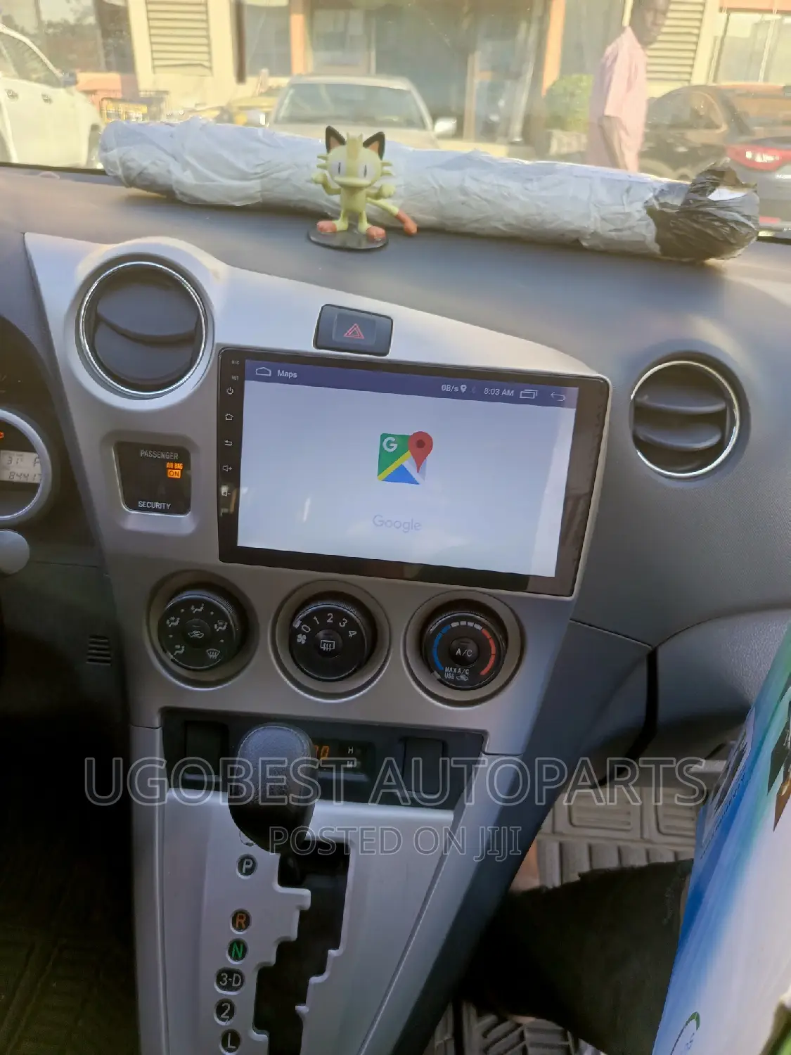 Toyota Matrix Android Screen (2010) With Gps Navigation(Map)