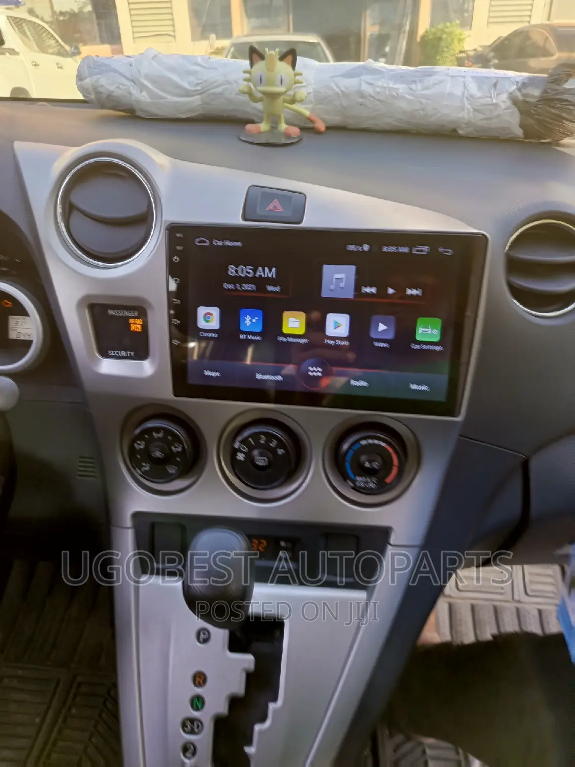 Toyota Matrix Android Screen (2010) With Gps Navigation(Map)