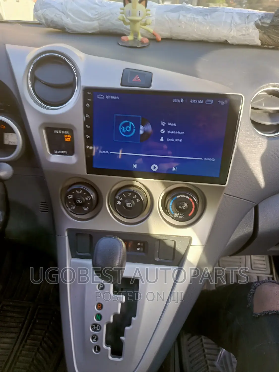 Toyota Matrix Android Screen (2010) With Gps Navigation(Map)