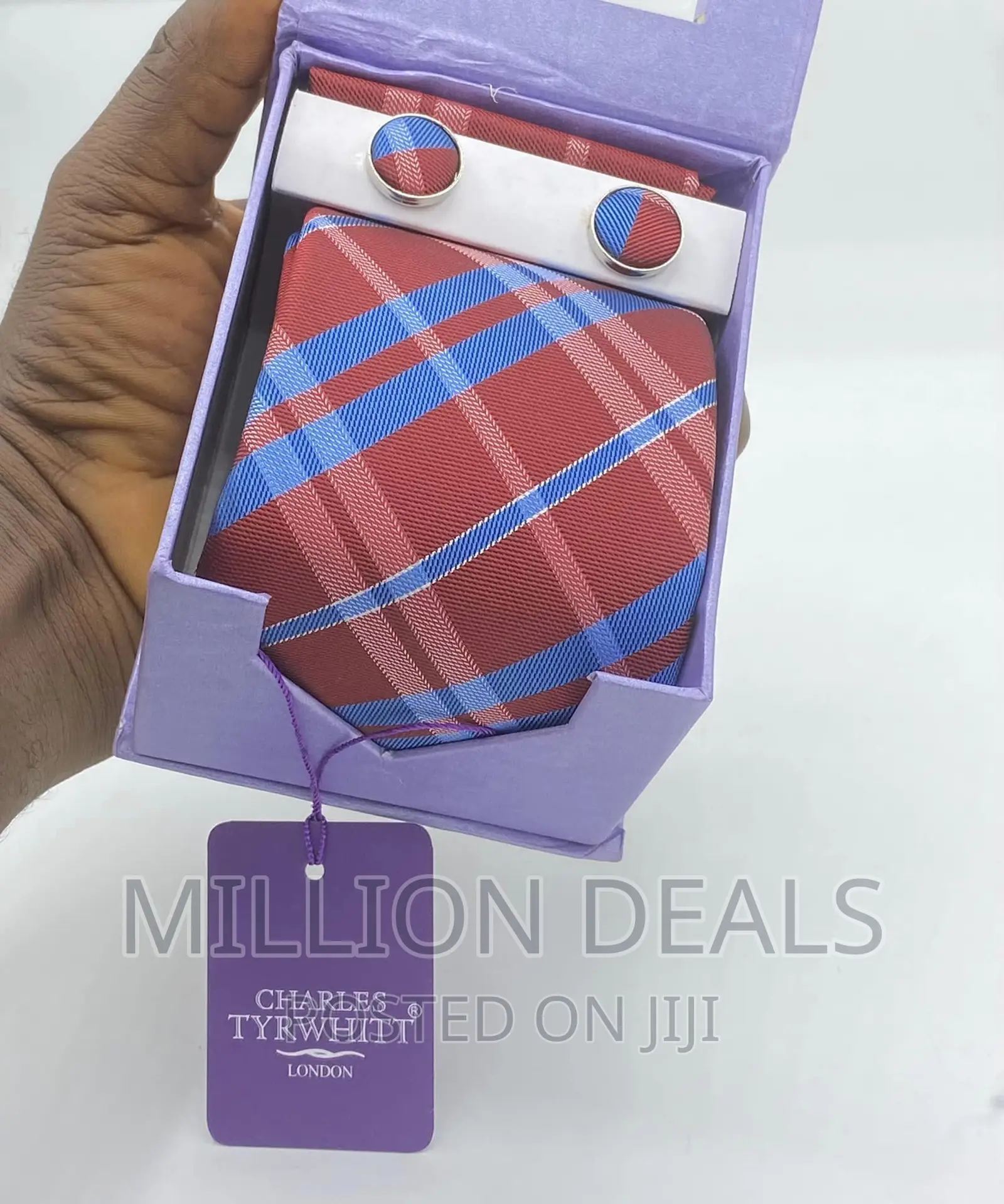 Stylish Classic Multicolor Luxe Men's Tie N Cufflinks