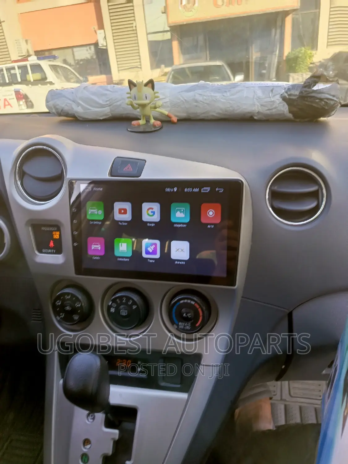 Toyota Matrix Android Screen (2010) With Gps Navigation(Map)