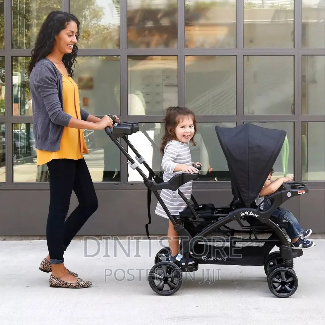 Uk Neatly Used Extremely Double Stroller/Twins Stroller