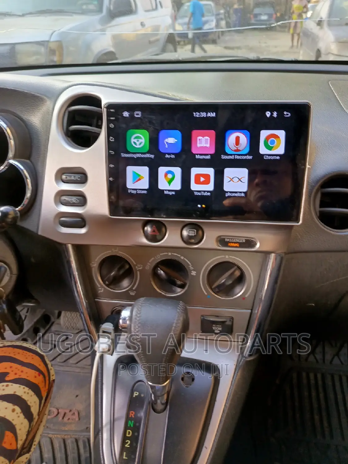 Toyota Matrix Android Screen (2002/2005) With GPS Navigation