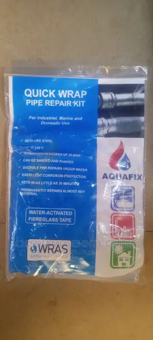 Quick Wrap Pipe Wrap Repair Kit/ Water Activated Tape 2"