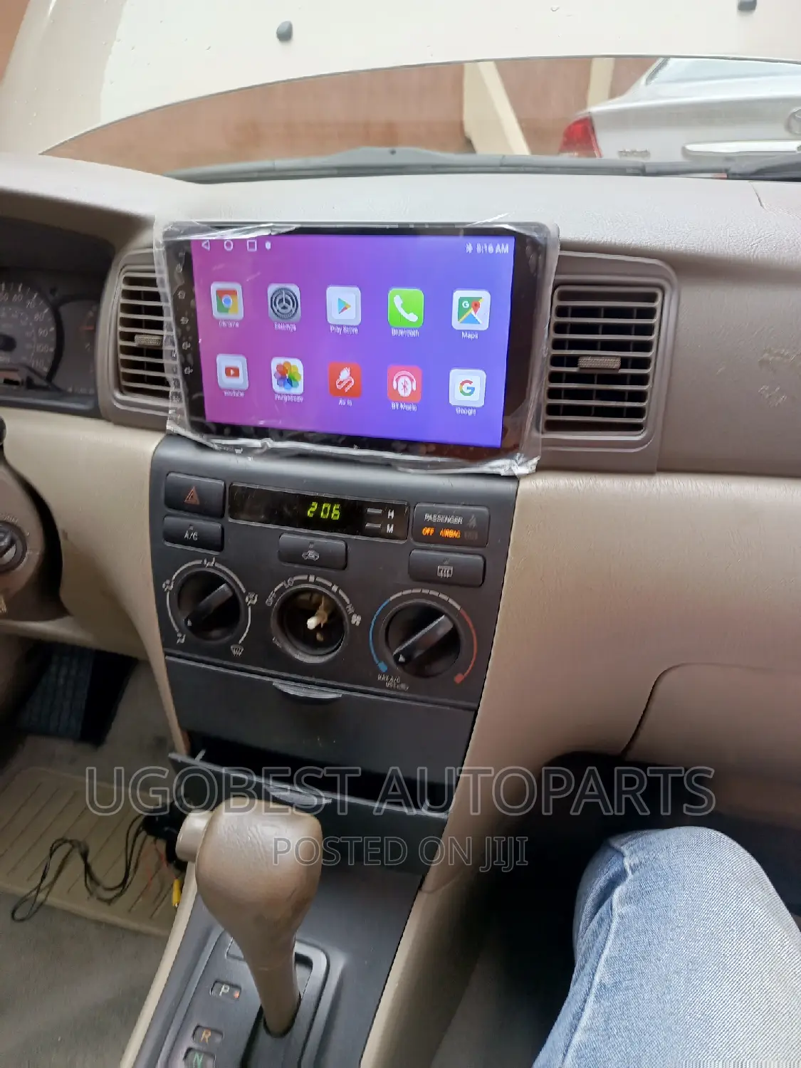 Toyota Corolla (2003/2005) Android Navigation Screen (Map?