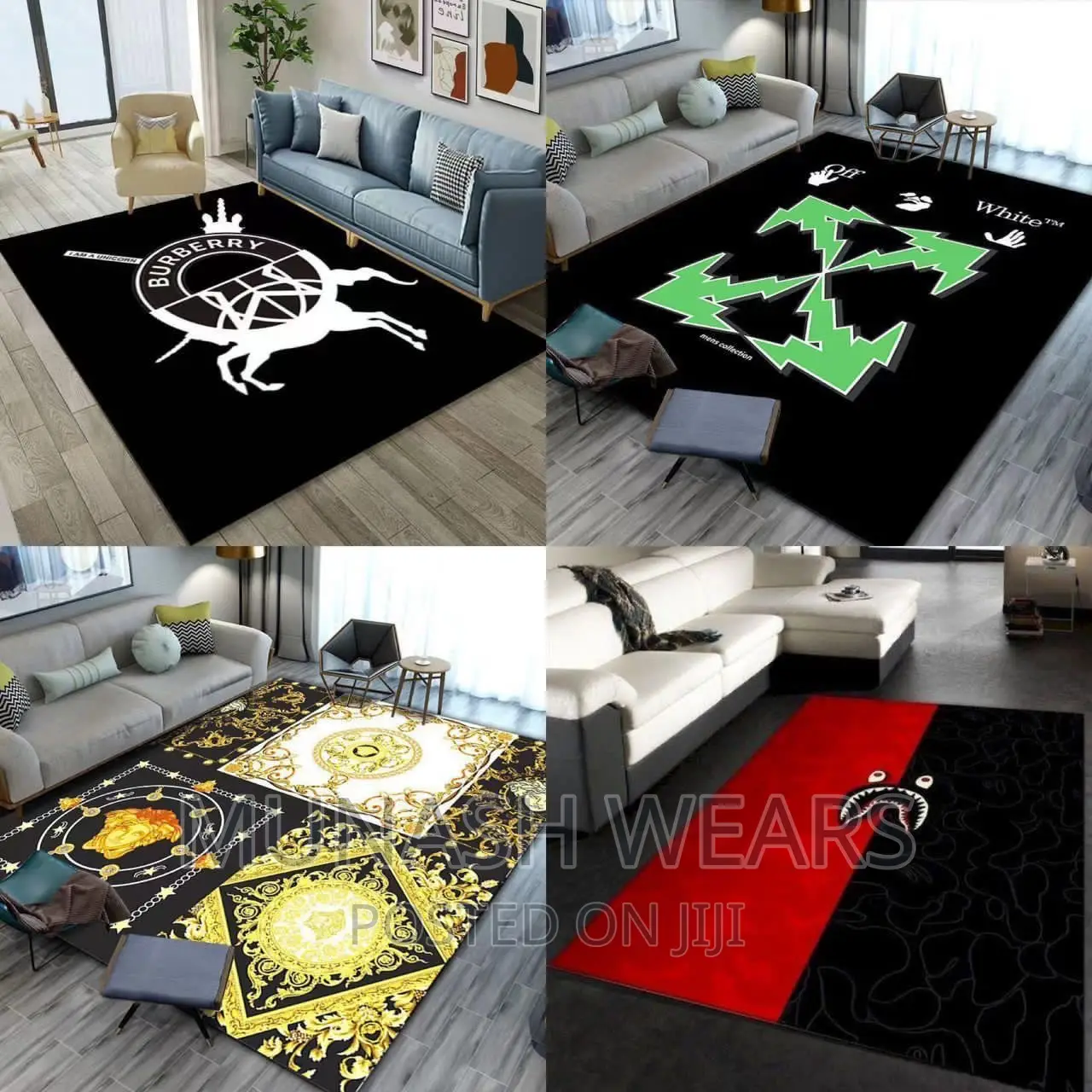 Luxury Designer Center Rugs