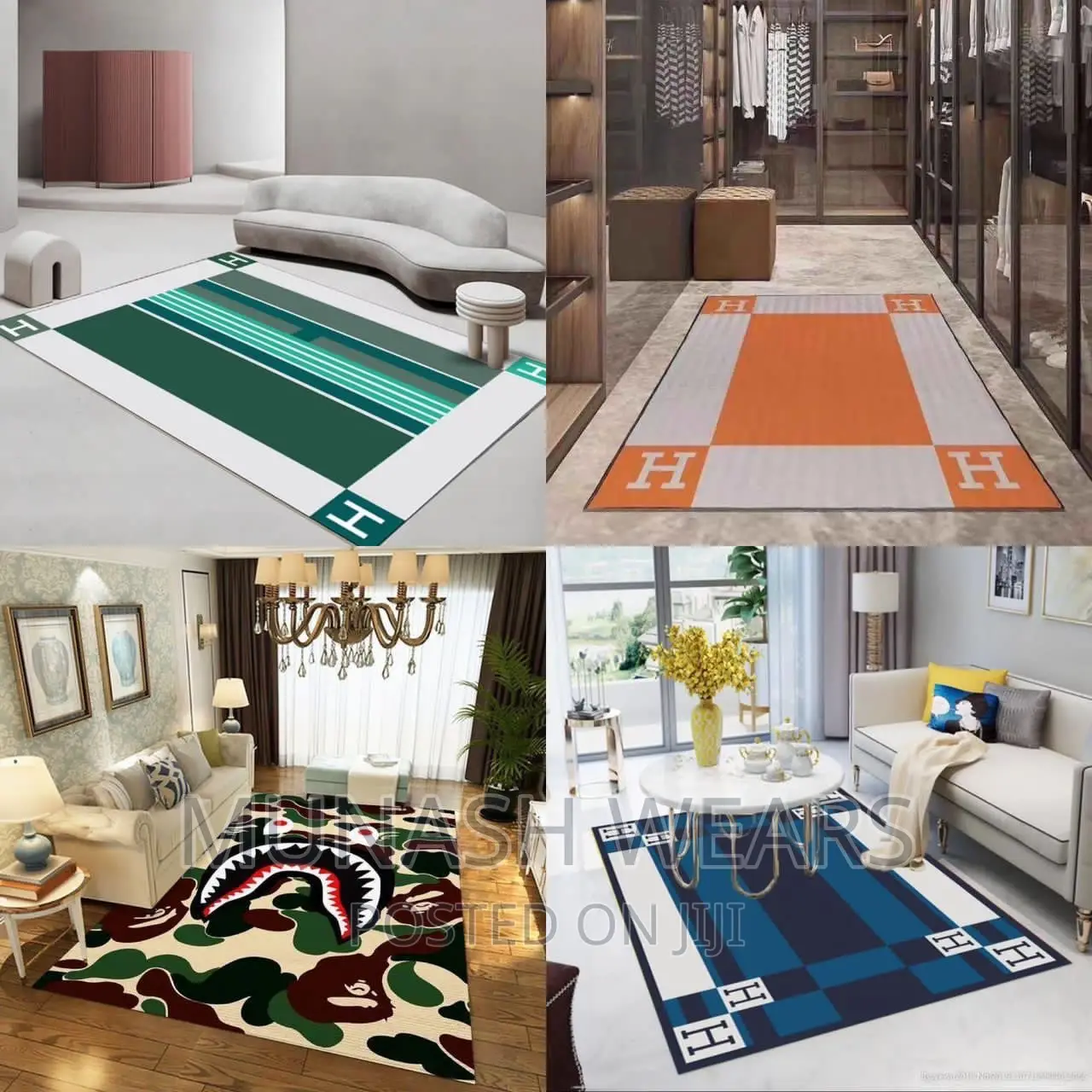 Luxury Designer Center Rugs