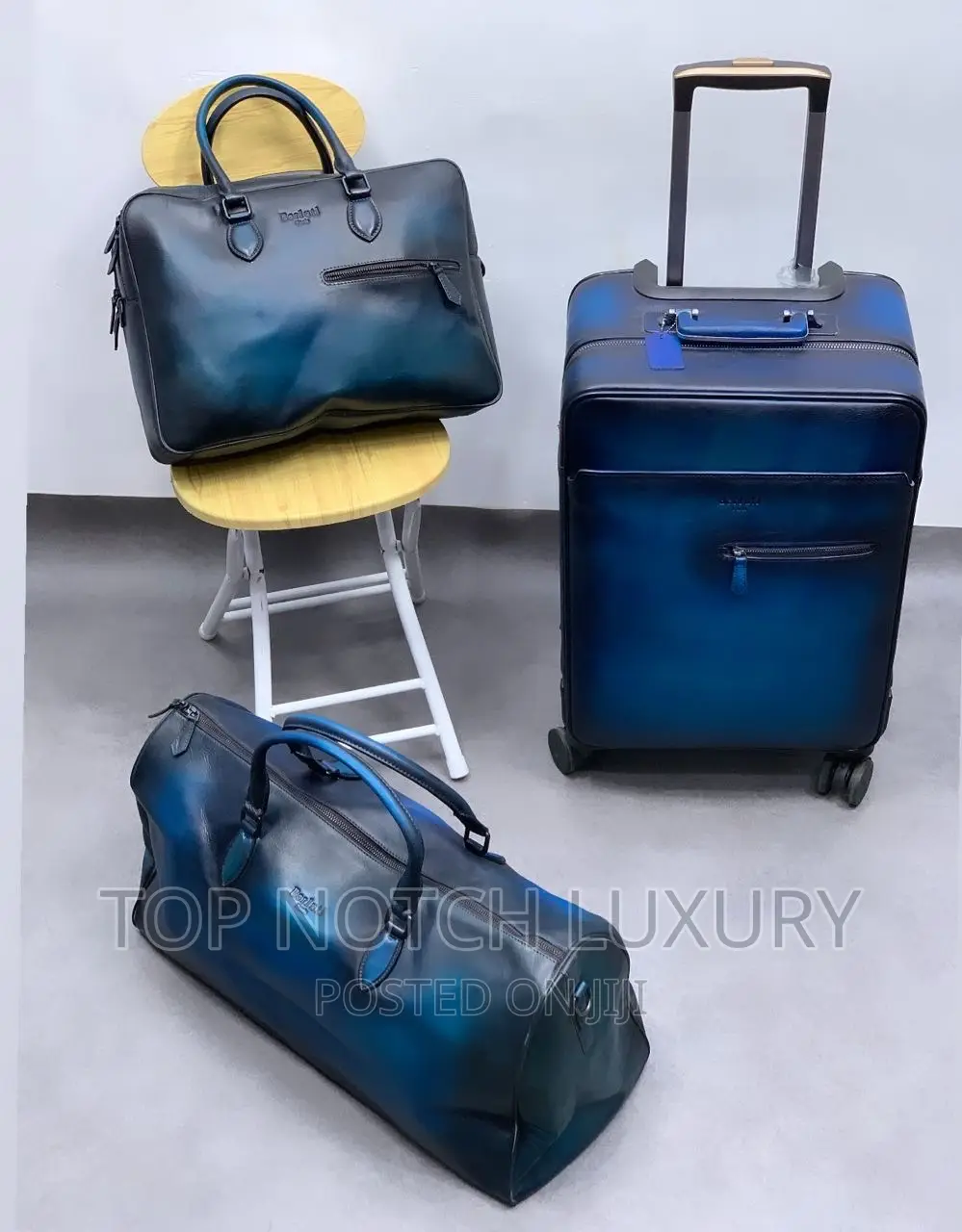 Original Leather Berluti Traveling Box (Bag )