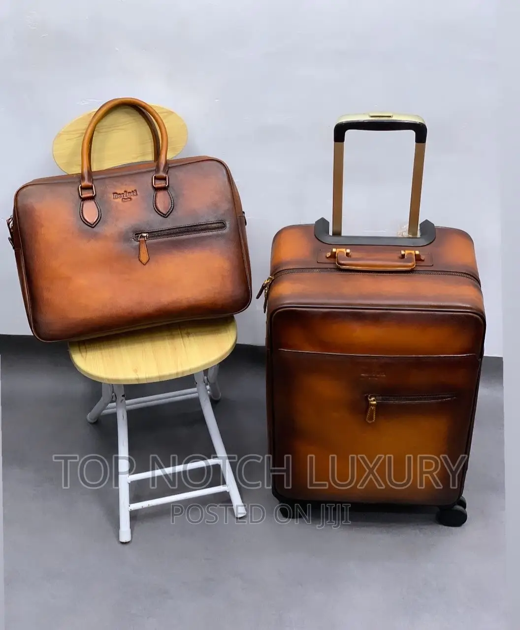 Original Leather Berluti Traveling Box (Bag )