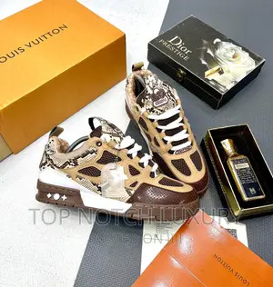 Original Louis Vuitton Skate Sneakers ‘ Brow N Python”