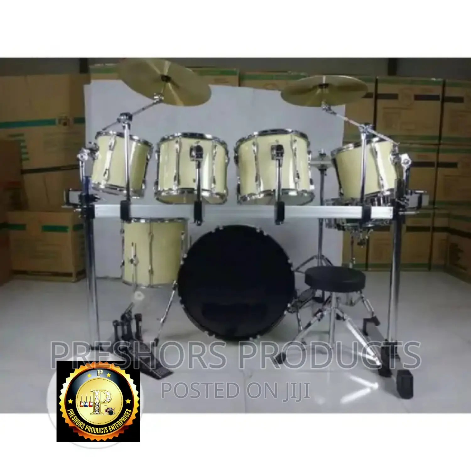 7 Set Yamaha Drum Set