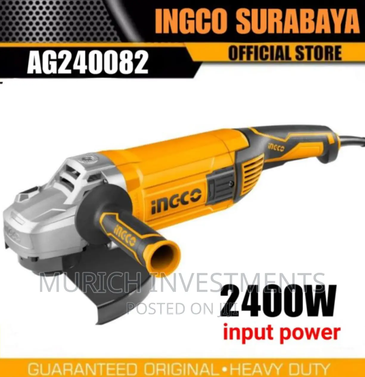 Angle Grinder 2400w 230mm