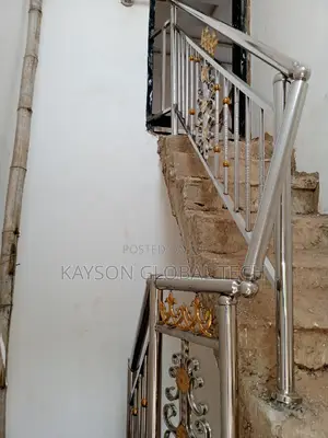Stainless With Design Pipe
