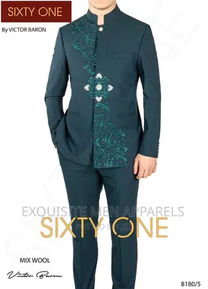 Italian Victor Baron Safari Men's Suit