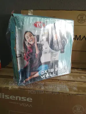 Brand Spanking New 18' Inch Ox Plus Wall Fan