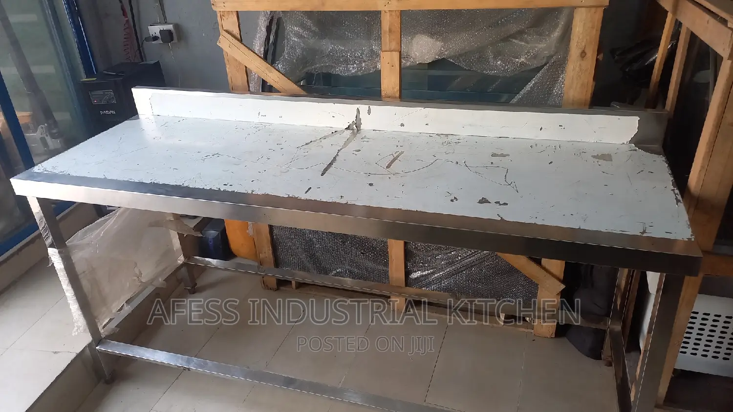 6ft Worktable With Back