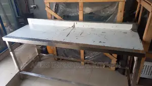 6ft Worktable With Back
