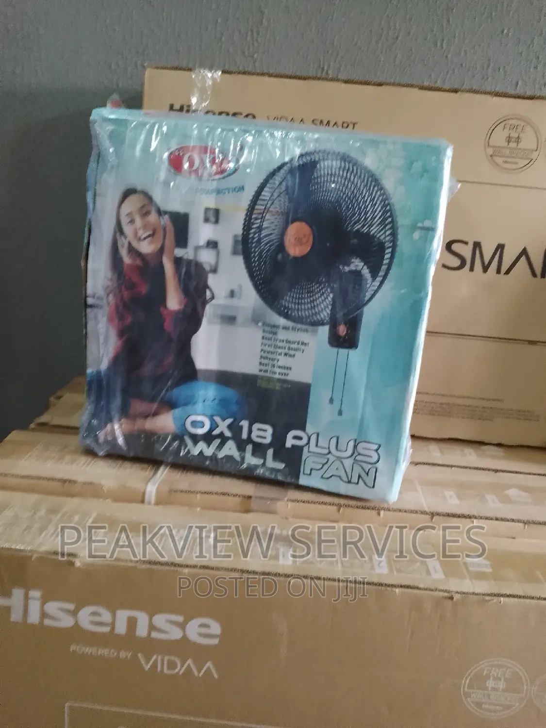 Durable 18 Ox Plus Wall Fan