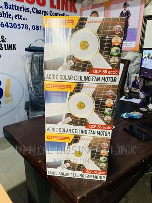 Qasa AC/DC Solar Ceiling Fan 56” in Ojo - Solar Energy, Peniel Business ...