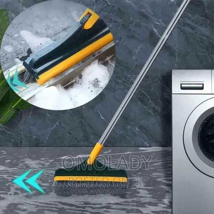 2 in 1 Multipurpose Tiles Brush Cleaner Mop Cleaner