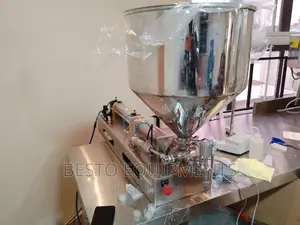 One Nozzle Paste Cream Cosmetic Filling Machine