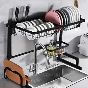 Over The Sink Plate Rack (65cm, Single Sink)