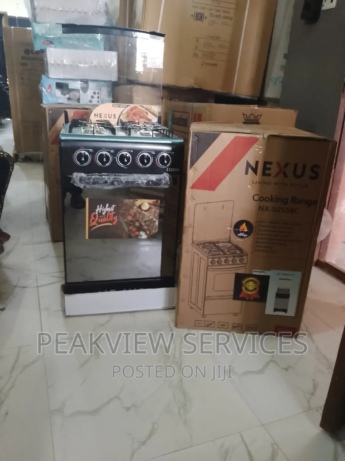 4gas Cooker Nexus Auto Ignition+Oven