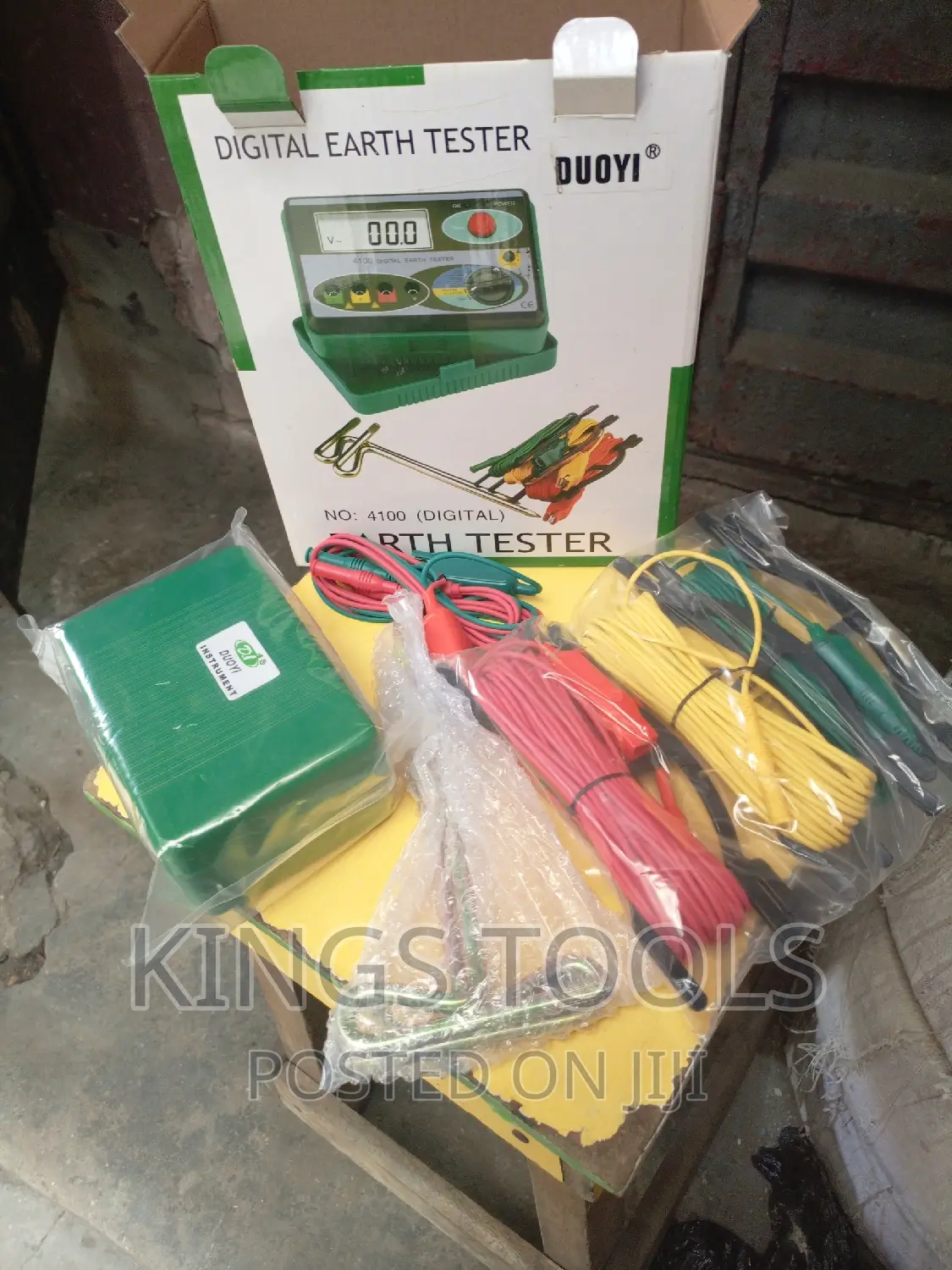Digital Earth Tester