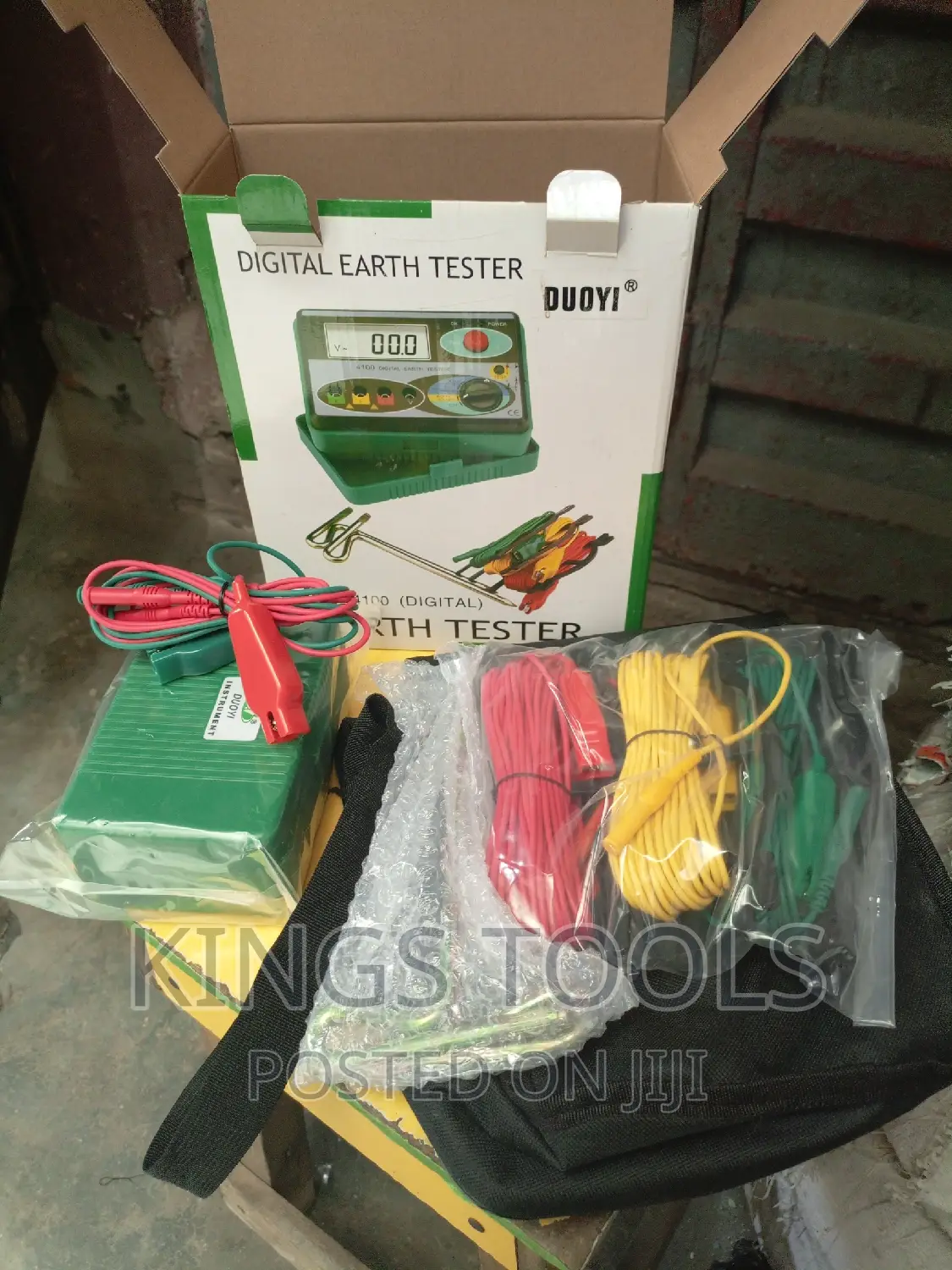 Digital Earth Tester