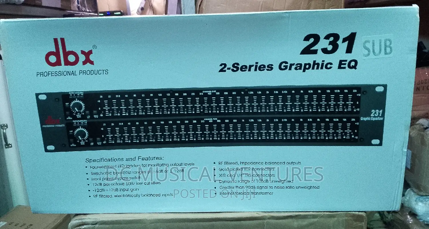 DBX Equaliser 231