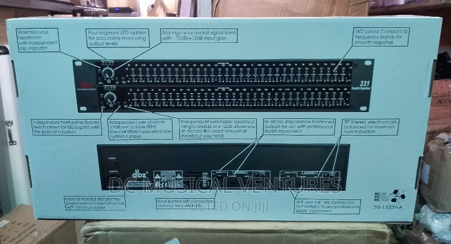 DBX Equaliser 231