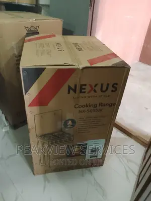 New Nexus 4 Gas Cooker With Oven 50*50(Nx-5055bc)
