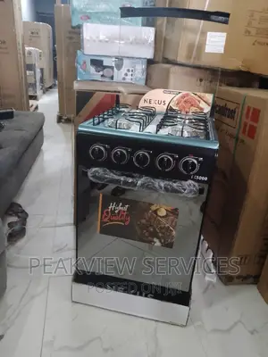 Easy to Clean 4 Gas Burner Nexus Auto Ignition With Oven
