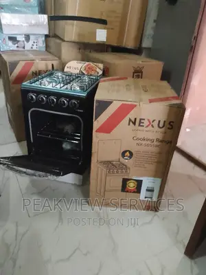 Super Fast 4 Gas Burner Nexus Auto Ignition (Nx-5055bc)+Oven
