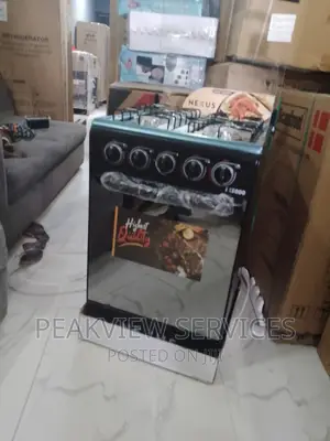 Best Selling 50*50 4 Gas Burner+Oven, Auto Ignition (Nx5055)