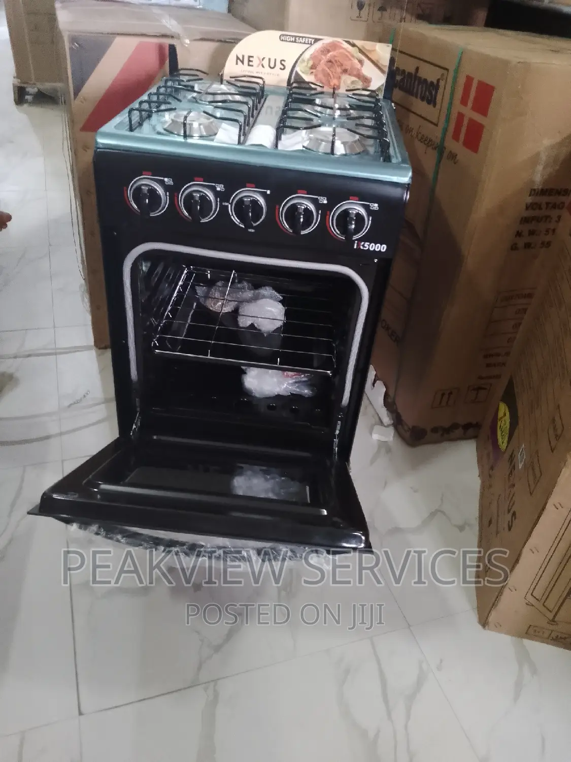 The Best 4 Gas Burner Auto Ignition Nexus With Oven