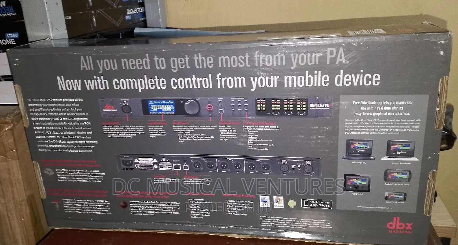 DBX Driverack PA2 Speaker Management