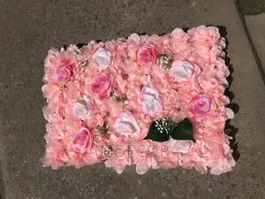 Artificial Rose Wall Flower Mat