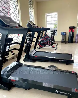 New Supermax Pro 3hp Treadmill for Gym or Home Use