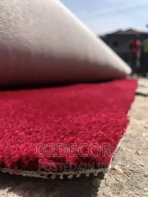 Classic Plain Red Rugs (Wall to Wall) We Sell Per SQM