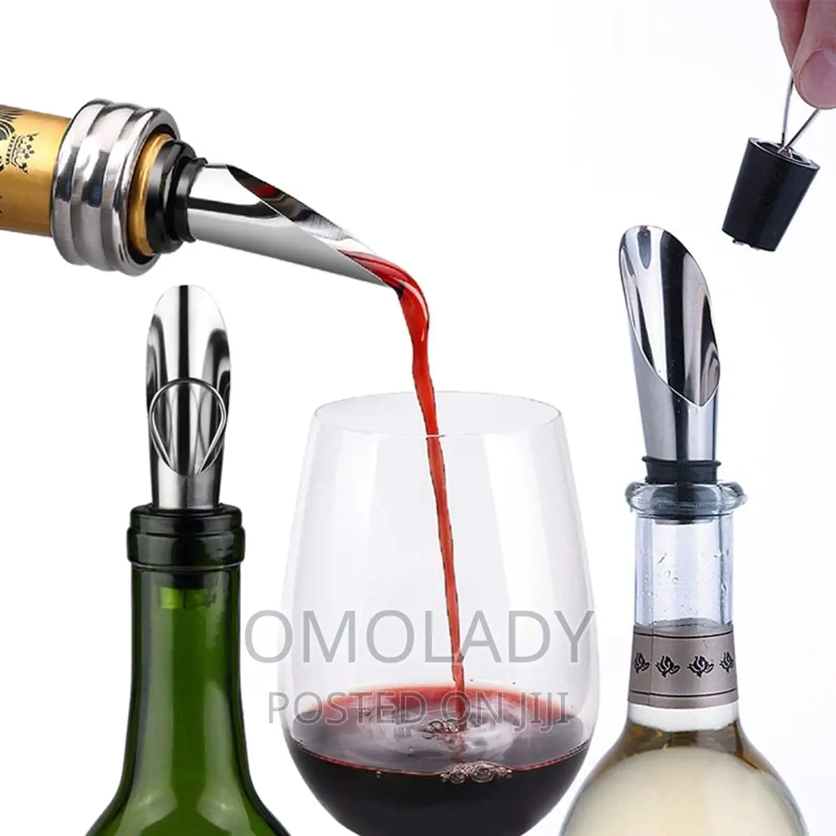 Bottle Shaped Wine Opener Set