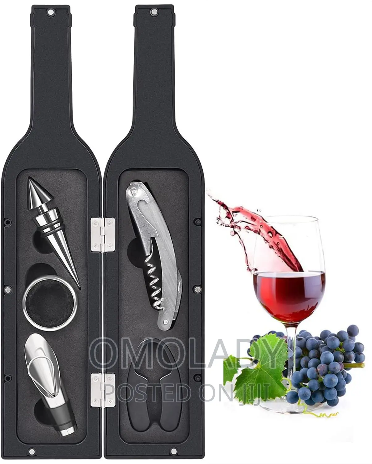 Bottle Shaped Wine Opener Set