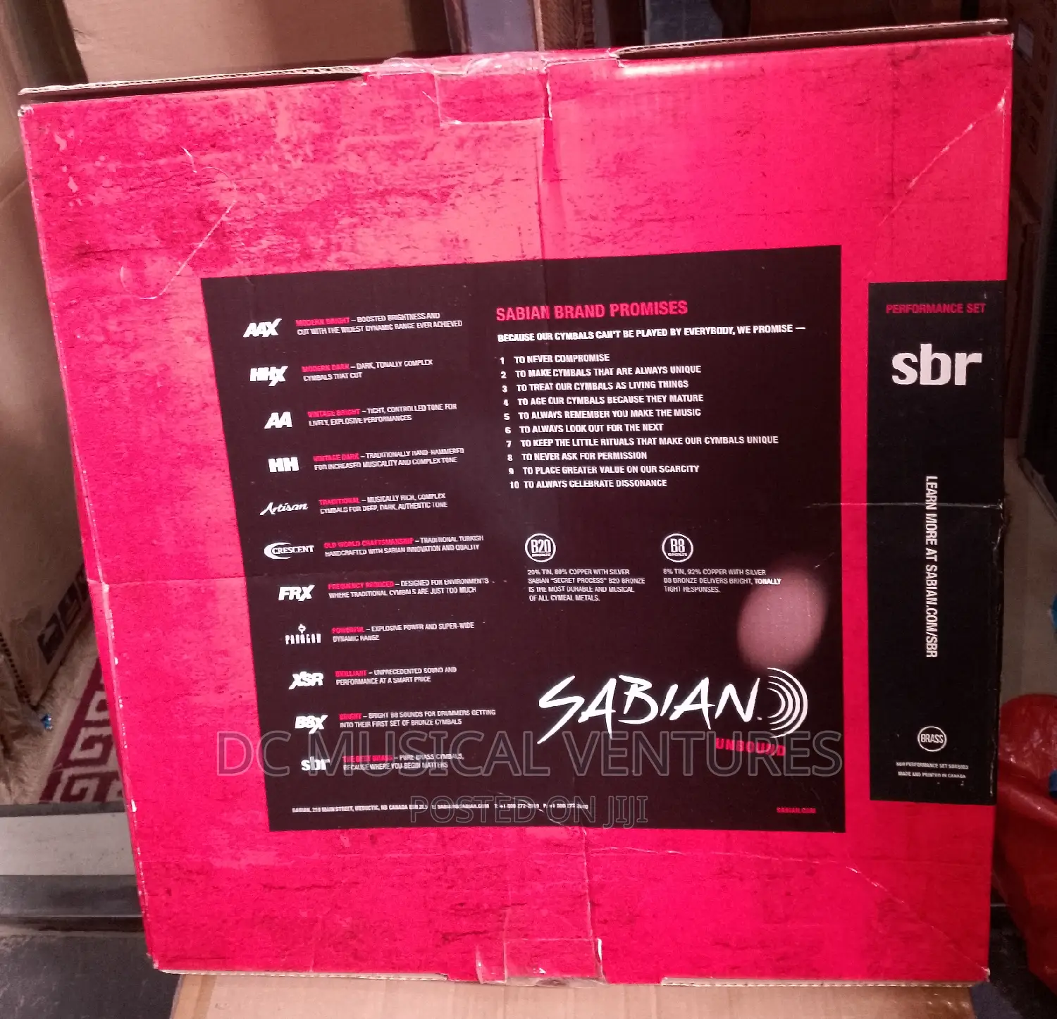 SBR Sabian Cymbals