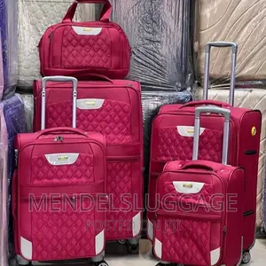 Stunning Red Star Express Luggage Box 4 Set With Handbag