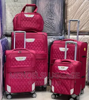Stunning Red Star Express Luggage Box 4 Set With Handbag